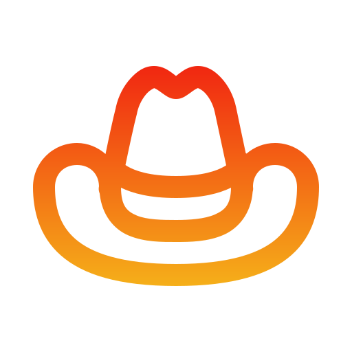 sombrero de vaquero icono gratis