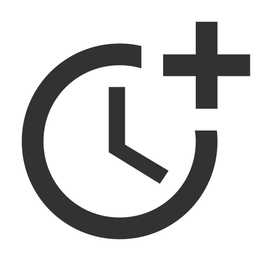 Время заранее бесплатно иконка