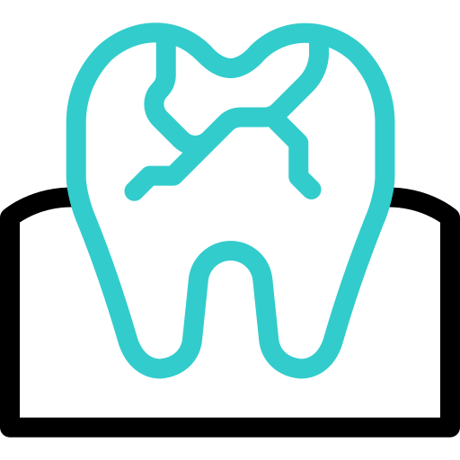 dente quebrado grátis ícone dente quebrado grátis ícone