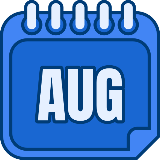 agosto icono gratis