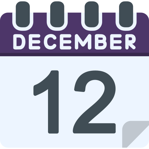 diciembre icono gratis