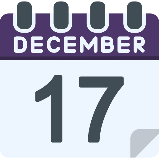 December Generic color fill icon