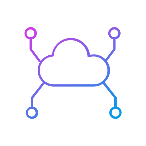 computación en la nube icono gratis