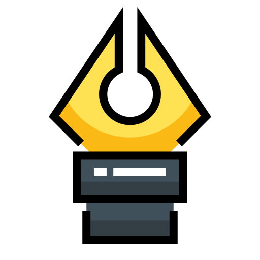 Перьевая ручка бесплатно иконка