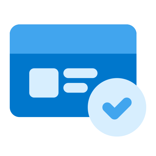 pago con tarjeta icono gratis