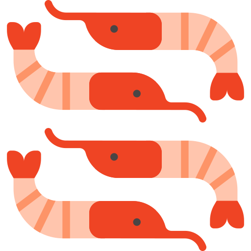 Креветки бесплатно иконка