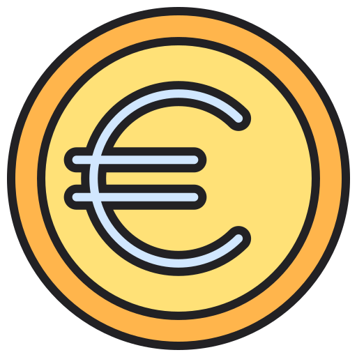 euro icono gratis