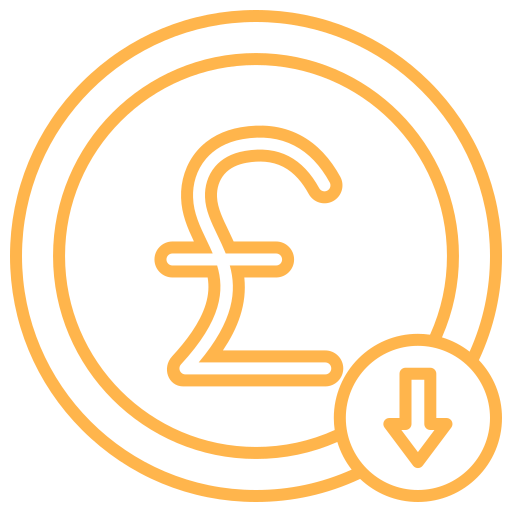 libra esterlina icono gratis