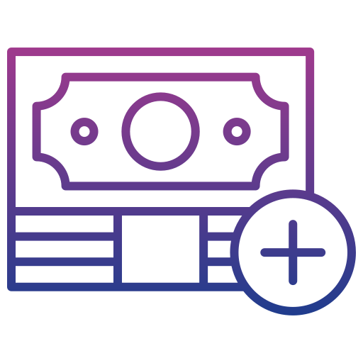 Символ доллара в черном овале бесплатно иконка