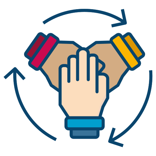 zusammenarbeit kostenlos Icon