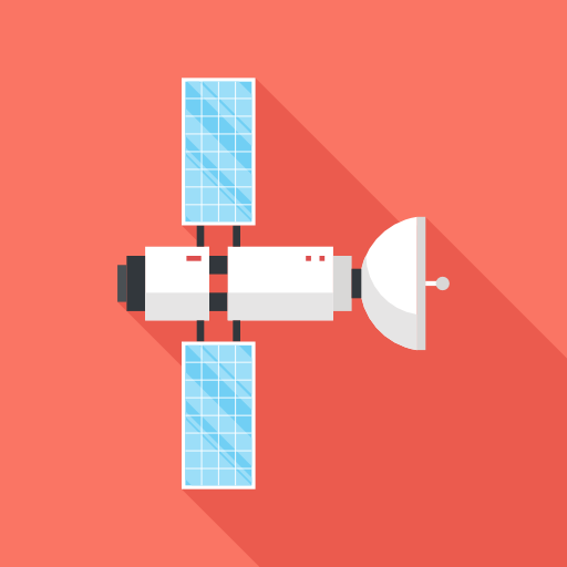 satélite icono gratis