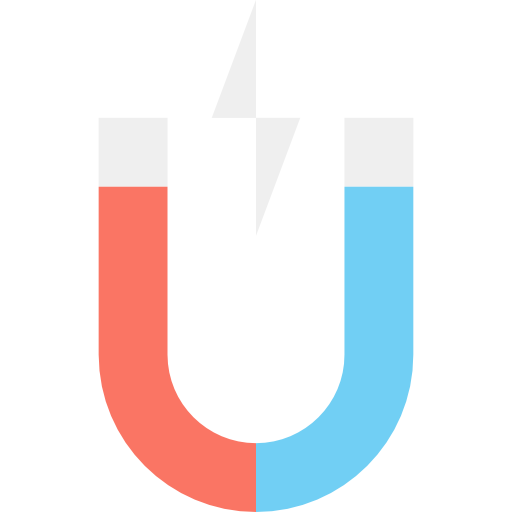 magnetismo icono gratis