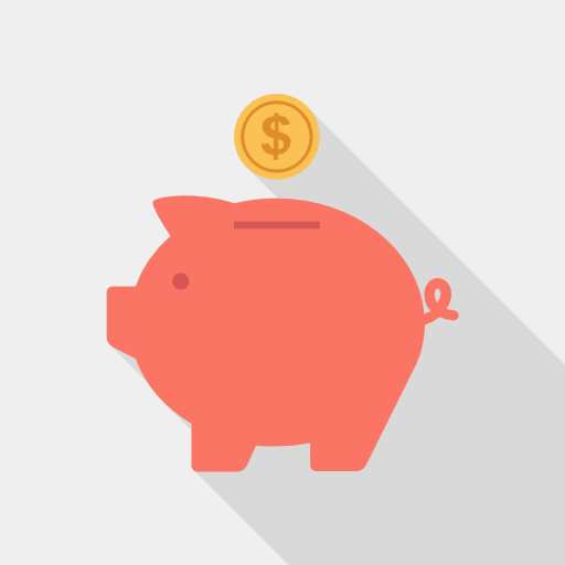 ahorros icono gratis