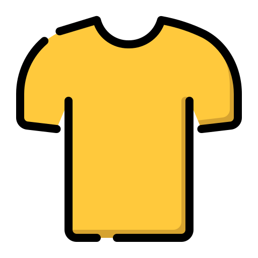 T-shirts Generic color lineal-color icon