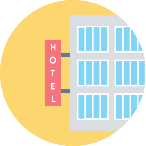 Отель бесплатно иконка Отель бесплатно иконка