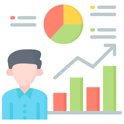 Statistics free icon