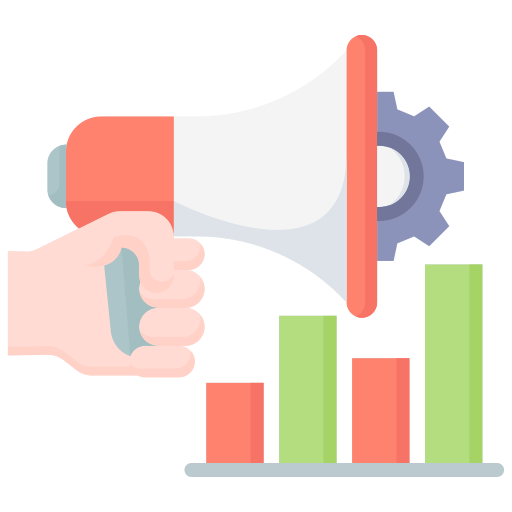 Marketing free icon