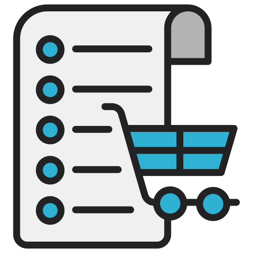 Список покупок бесплатно иконка Список покупок бесплатно иконка