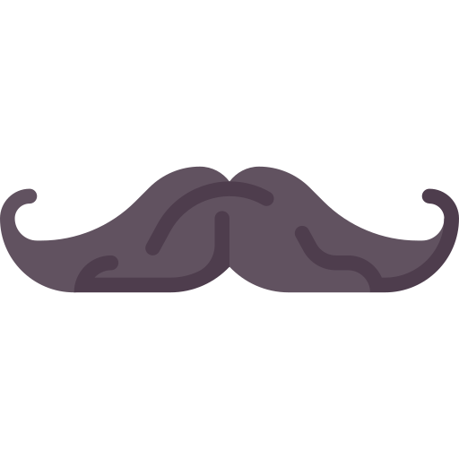 bigote icono gratis