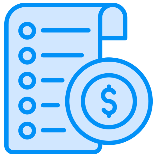 Receipt Generic color lineal-color icon