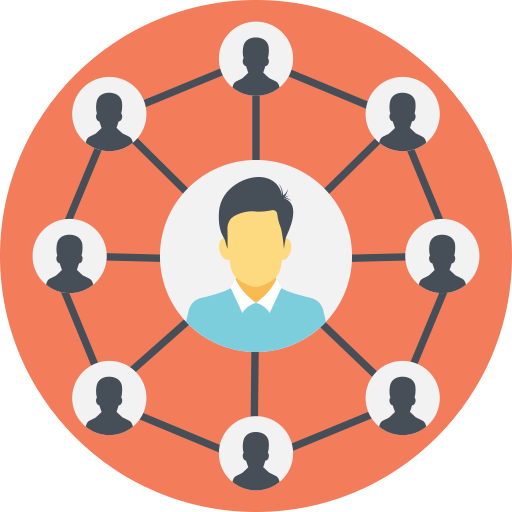 réseau social Icône gratuit réseau social Icône gratuit