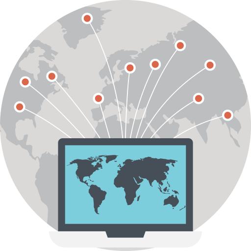 ciberespacio icono gratis