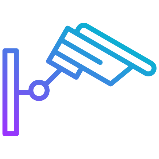 cámara de seguridad icono gratis
