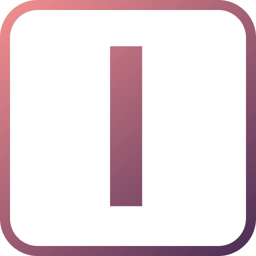 letra i icono gratis