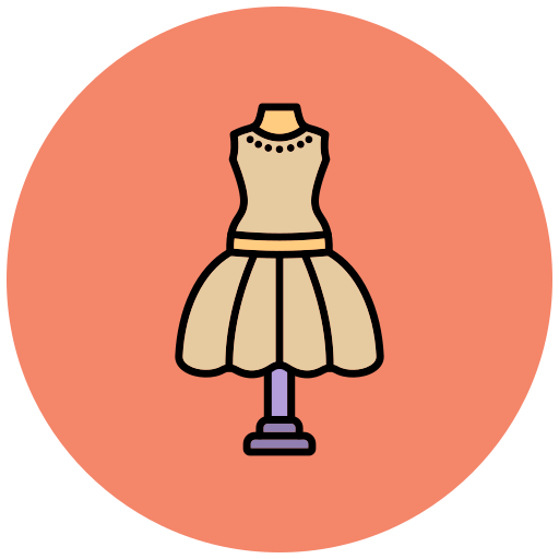 Mannequin Generic color lineal-color icon