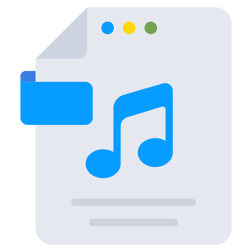 archivo de audio icono gratis