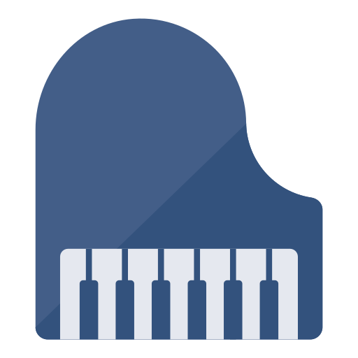 Piano Generic color fill icon