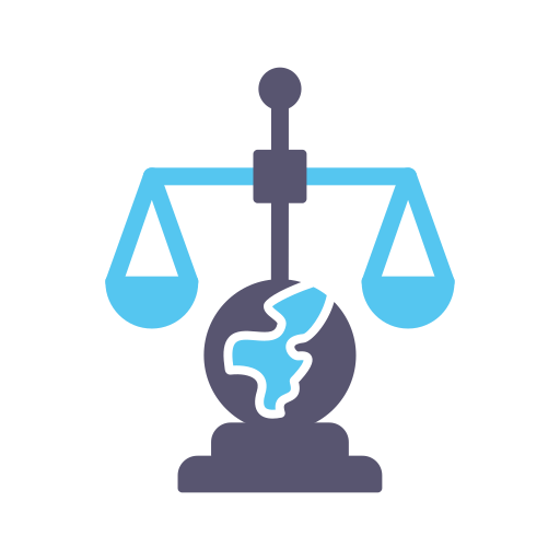 International law Generic color fill icon