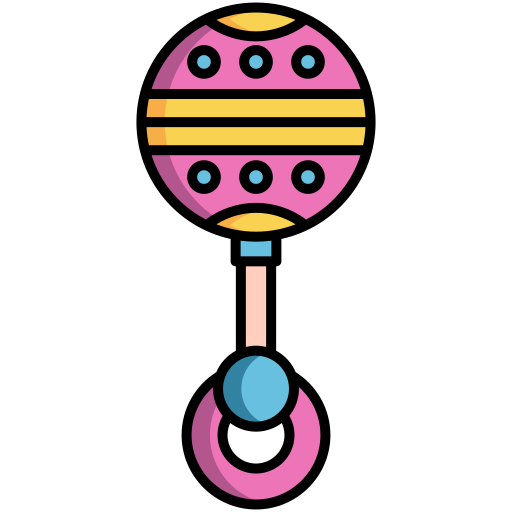 Rattle Generic color lineal-color icon