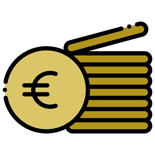 euro icono gratis