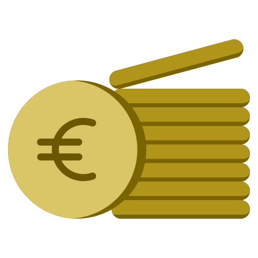 euro icono gratis