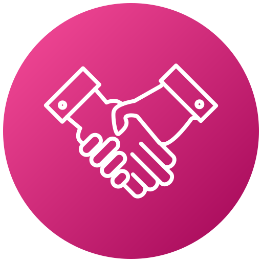 Handshake Generic gradient fill icon