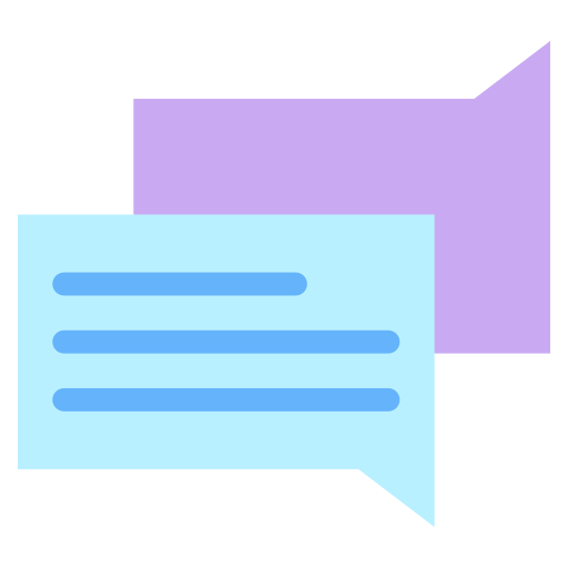 Chat free icon