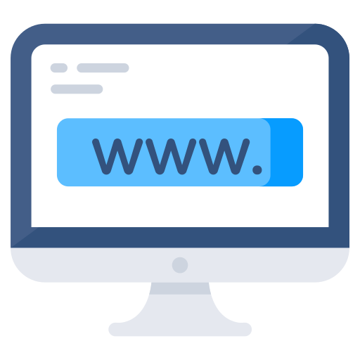 World Wide Web Generic color fill icon