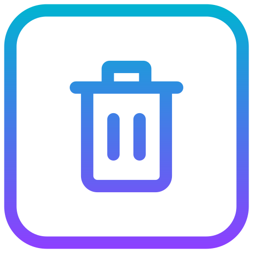 contenedor de basura icono gratis