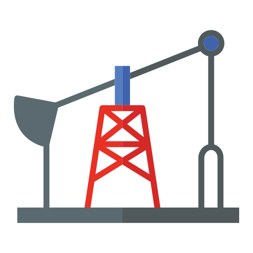 Oil rig Generic color fill icon