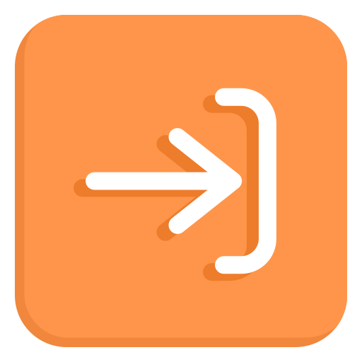 flecha correcta icono gratis