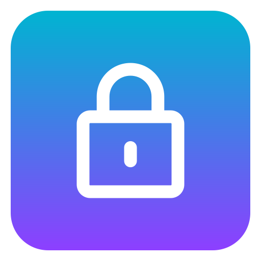 Lock Generic gradient fill icon