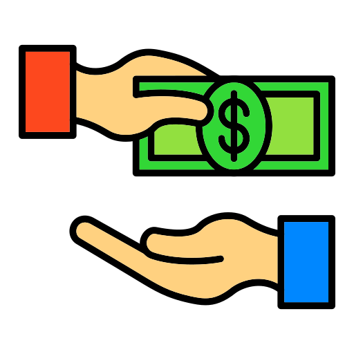 donación icono gratis