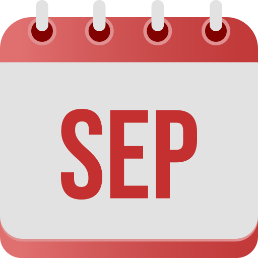 septiembre icono gratis