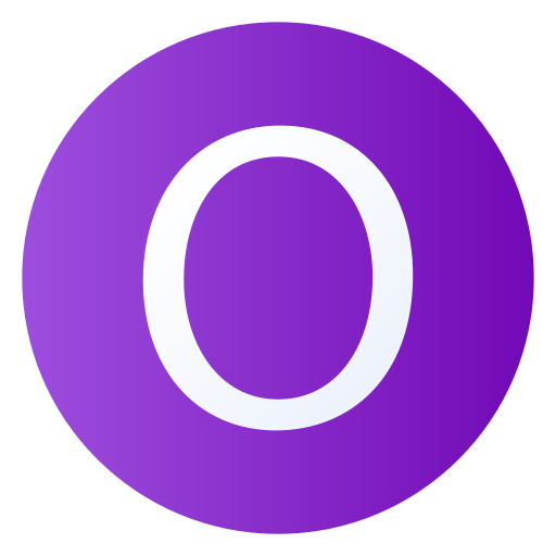 letra o icono gratis