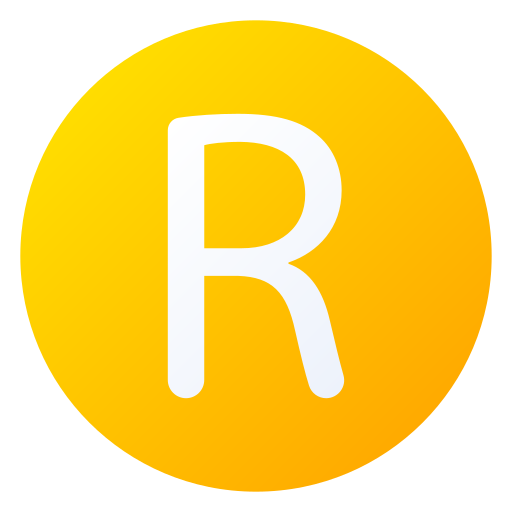 Letter r - Free education icons