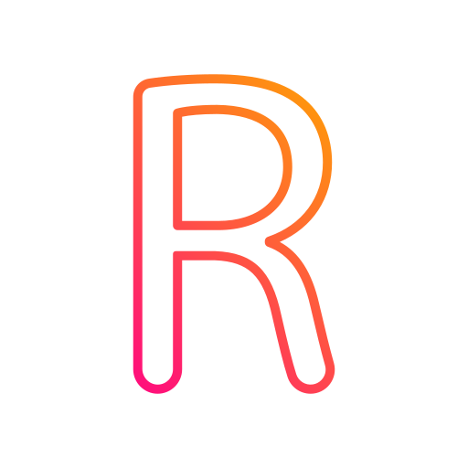 letra r icono gratis