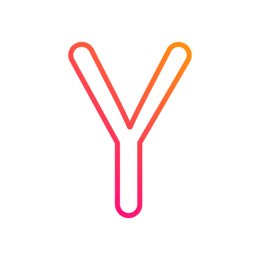 Letter y Generic gradient outline icon