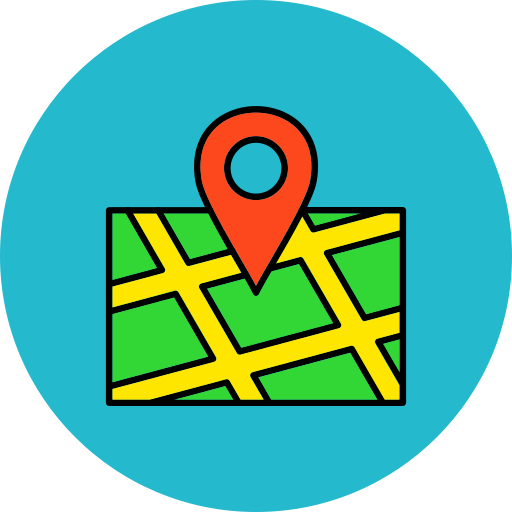 alfiler de mapa icono gratis