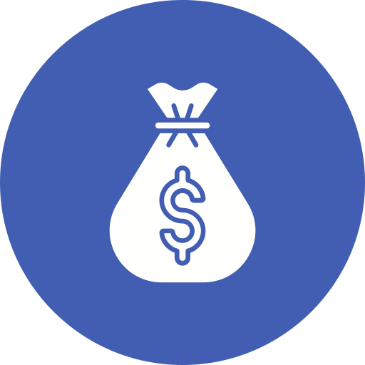 Money bag free icon Money bag free icon